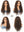 Load image into Gallery viewer, Deep Wave 180% Density Light Brown HD Transparent Lace Wig T Part Wig Human Hair Wigs