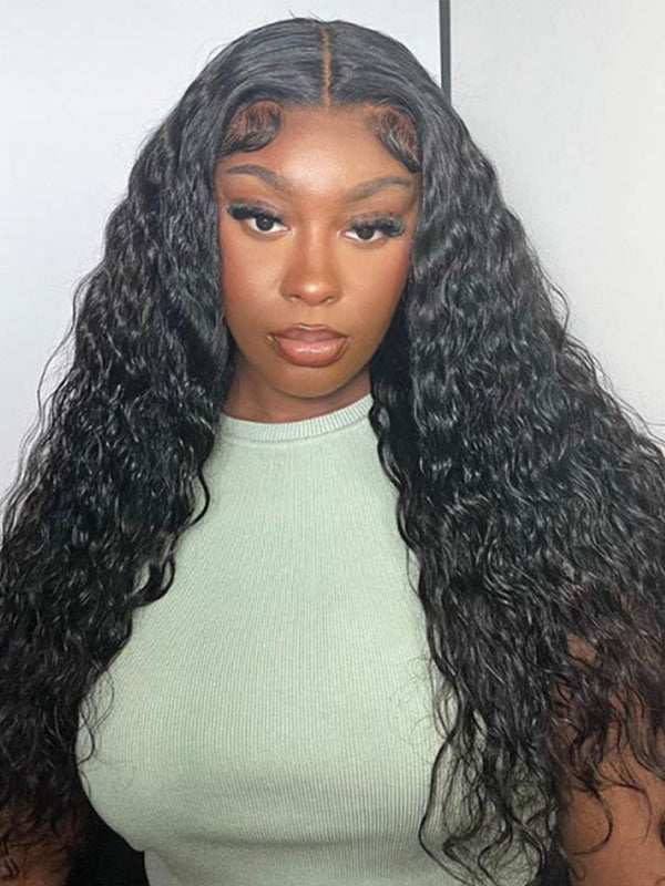 Alipop Hair Water Wave13x4 Lace Front Wigs Human Hair Wigs With Baby Hair