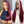 Load image into Gallery viewer, Burgundy With Blonde 613 Highlights 13x4 Lace Front Wig Skunk Stripe Hair Wigs Glueless Wig