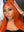 Load image into Gallery viewer, Bright Orange Straight Hair 13x4 Lace Front Wigs Remy Hair