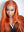 Load image into Gallery viewer, Bright Orange Straight Hair 13x4 Lace Front Wigs Remy Hair