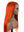Load image into Gallery viewer, Bright Orange Straight Hair 13x4 Lace Front Wigs Remy Hair