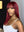 Load image into Gallery viewer, 99J Straight Human Hair Wigs With Bangs 180% Density Red Color Machine Made Non-Lace Wigs For Black Women
