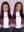 Load image into Gallery viewer, 99J Burgundy Straight 13x4 Lace Front Human Hair Wig