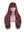 Load image into Gallery viewer, 99J Straight Human Hair Wigs With Bangs 180% Density Red Color Machine Made Non-Lace Wigs For Black Women