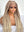 Load image into Gallery viewer, 36Inch Ombre Braids Long Synthetic Wig Natural Comfortable Light Blonde Lace Wigs