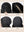 Load image into Gallery viewer, Kinky Curly V Part Wigs Human Hair Curly Wigs Remy Hair No Glue Natural Color