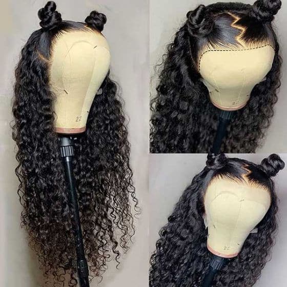 Water Wave Wig HD Transparent Lace Wigs 13x4 Lace Front Wig Glueless Wigs