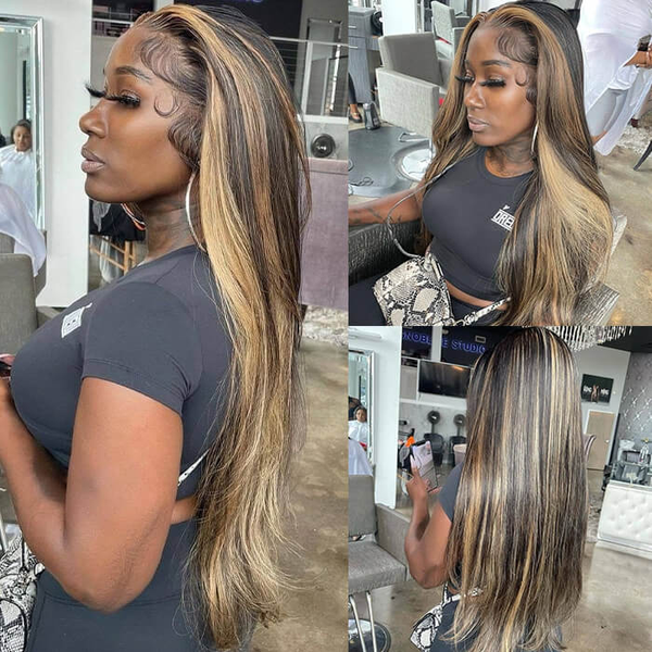 balayage wig human hair