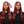 Load image into Gallery viewer, Reddish Brown 13x4 Straight Lace Front Wig