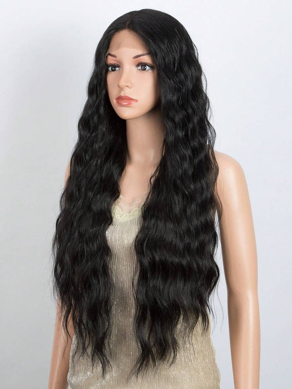 250% Density Deep Wave T Part Lace Wig Pre Plucked Human Hair Wigs with Baby Hair