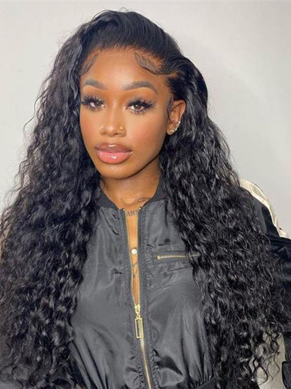 Alipop Hair Water Wave13x4 Lace Front Wigs Human Hair Wigs With Baby Hair