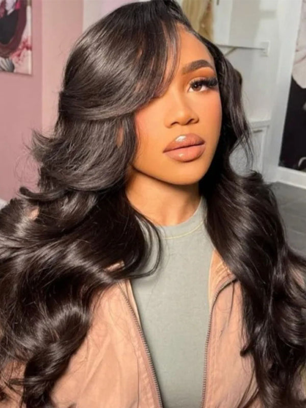 Body Wave Glueless Undetectable 5x5 Lace Closure Wig Pre-Plucked With Baby Hair