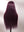 Load image into Gallery viewer, Dark Purple Plum Color Straight 13x4 Transparent Lace Front Wigs Human Hair Wigs Pre-plucked
