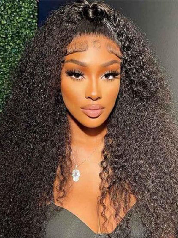 Alipop Hair HD Lace Wigs 150% Density Transparent 13x4 Lace Front Wig Bouncy Curly Frontal Wig