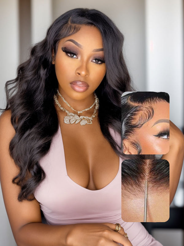 Swiss HD Lace Wigs Body Wave Hair Lace Front Wigs