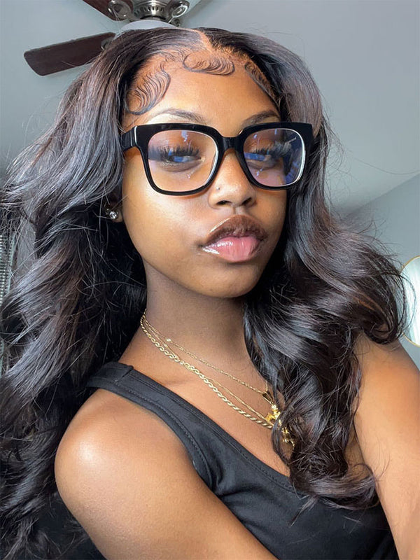 Swiss HD Lace Wigs Body Wave Hair Lace Front Wigs