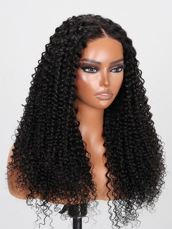 Wear Go Glueless Wigs Curly Hair Pre Plucked HD Lace Closure Wigs