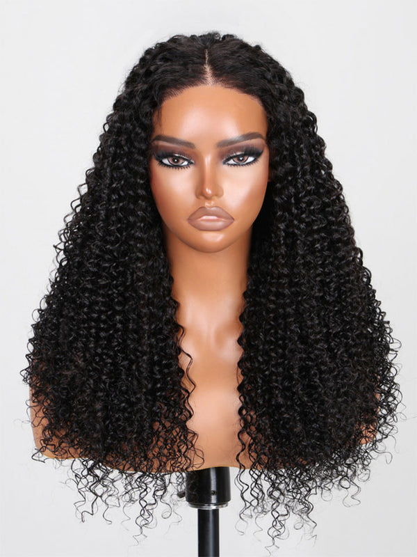 Wear Go Glueless Wigs Curly Hair Pre Plucked HD Lace Closure Wigs