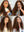 Load image into Gallery viewer, 180% Density Light Brown 13x4 Deep Curly Lace Frontal Wig Human Hair
