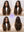 Load image into Gallery viewer, 180% Density Body Wave Dark Brown Wig Pre Plucked Human Hair Wigs with Baby Hair
