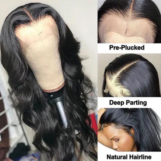 body wave 13x4 lace wig 