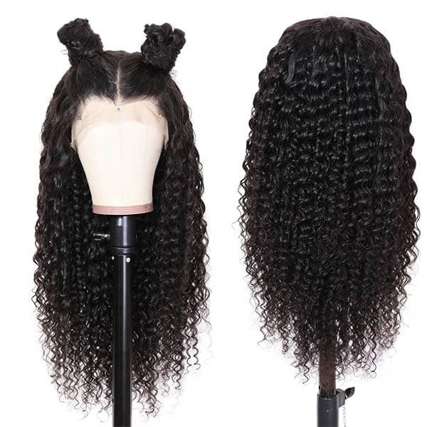 Alipop Hair HD Lace Wigs 150% Density Transparent 13x4 Lace Front Wig Bouncy Curly Frontal Wig