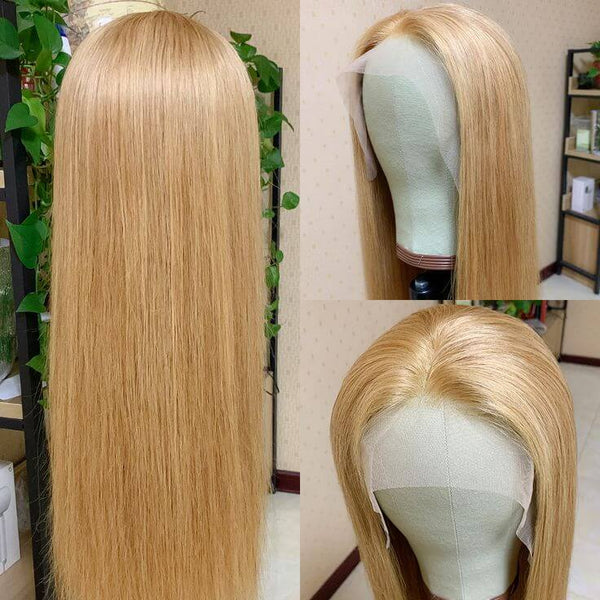 honey blonde human hair wigs