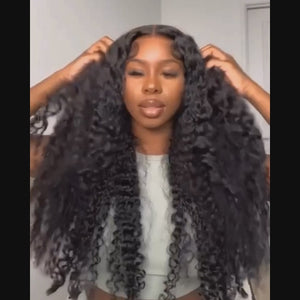 Air deep wave 13x4 lace front Wig
