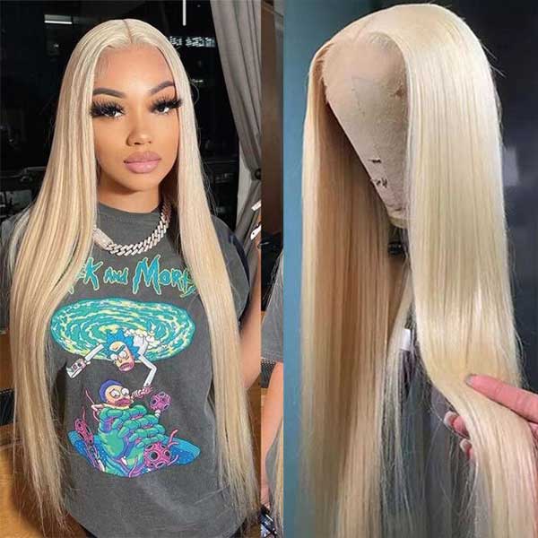 Alipop 613 Blonde Transparent 5X5 Lace Closure Wig