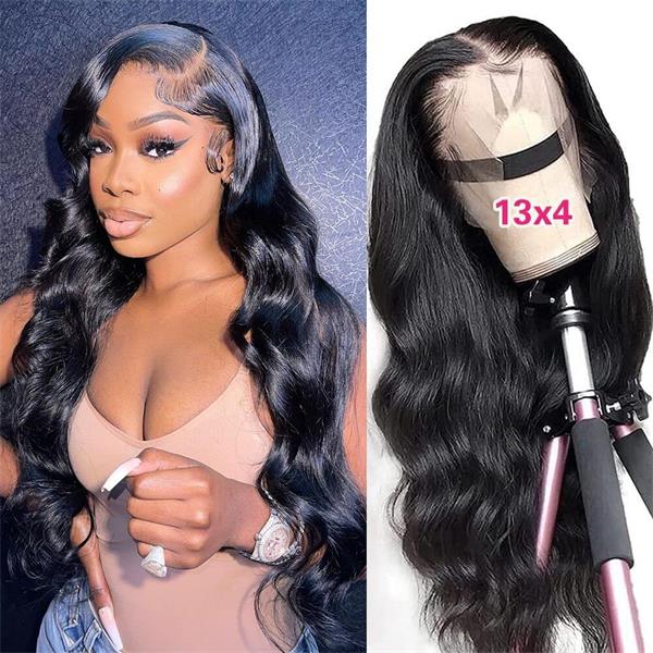 Air body wave 13x4 lace front wig