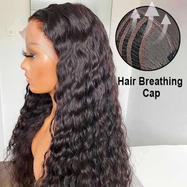 air water wave 13x4 lace front wig