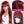 Load image into Gallery viewer, Alipop 99J Burgundy Straight Wigs With Bangs
