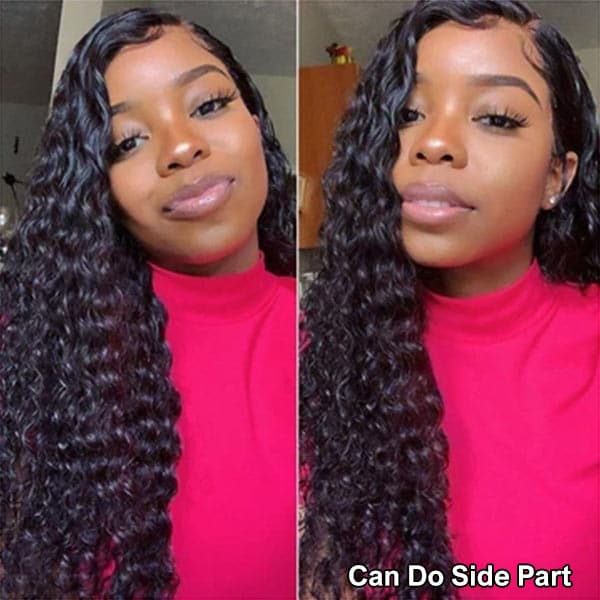 Aliopop Deep Wave 6x6 Lace Closure Wig