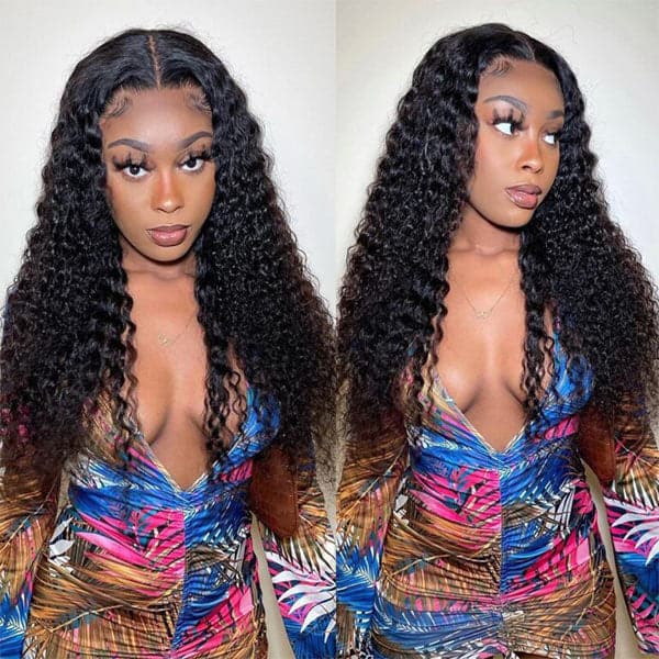 Aliopop Deep Wave 6x6 Lace Closure Wig