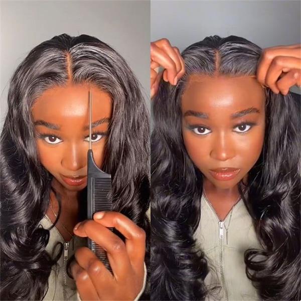 5x5 glueless lace closure body wave