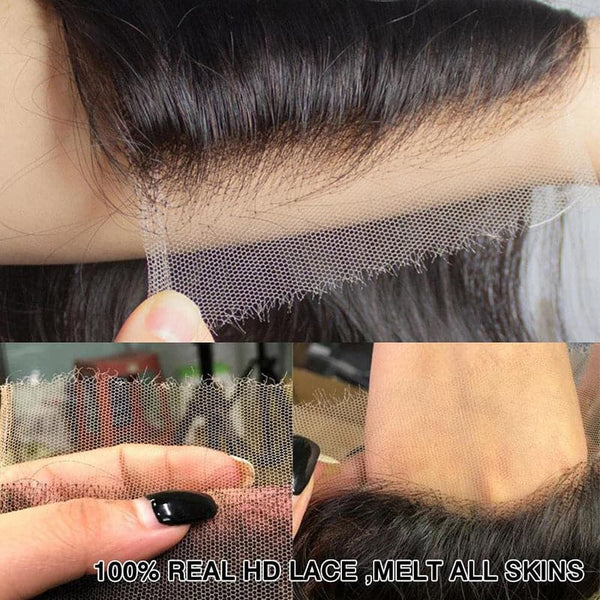HD Lace Wigs 4x4 Closure Wigs Straight Skin Melt HD Lace Wigs Human Hair Wigs