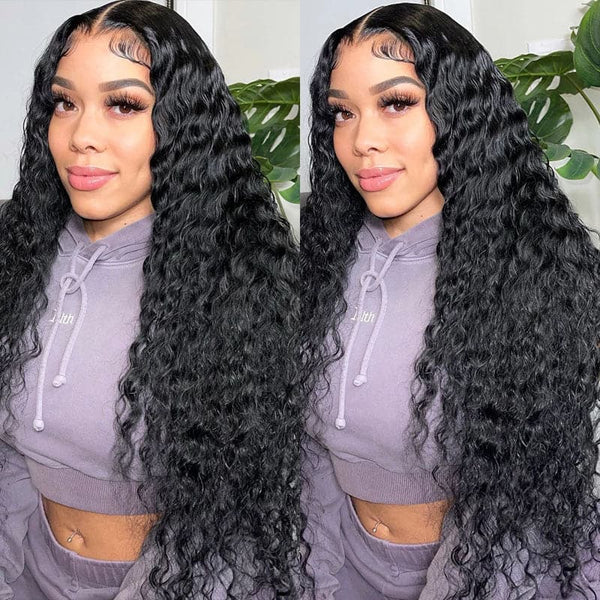 Alipop 4x4 Lace Closure Pre Plucked Wigs Real Hair